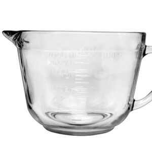 Anchor Hocking 2 Quart Ovenproof Glass Batter Bowl