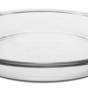 Anchor Hocking Preferred 9 x 1 1/4 Glass Pie Pan 82638L20