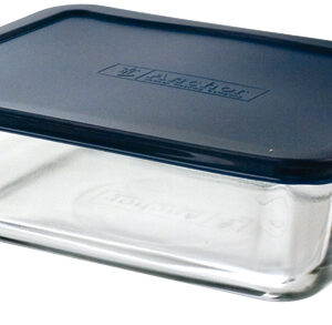 Kitchen Storage Rectangle w/ Blue Lid 4 3/4 cup - Anchor Hocking  FoodserviceAnchor Hocking Foodservice