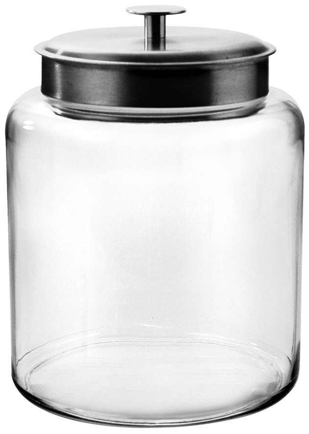 Anchor Hocking Glass Cookie / Candy Jar (1/2 Gallon w/ Lid)