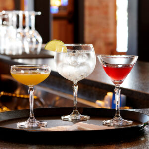 ANCHOR HOCKING RELEASES NEW STEMWARE AND BARWARE AS CONTEMPORARY COMPLIMENTS TO NEW FLORENTINE II LINE